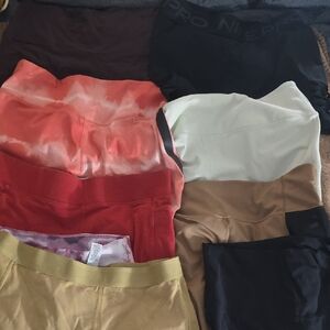 Nike Women's Athletic Shorts - 9 Piece Bundle